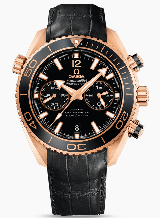 Pretty Red Gold Cases Omega Seamaster Planet Ocean 600M 232.63.46.51.01.001 Fake Watches UK Interest Rory McIlroy