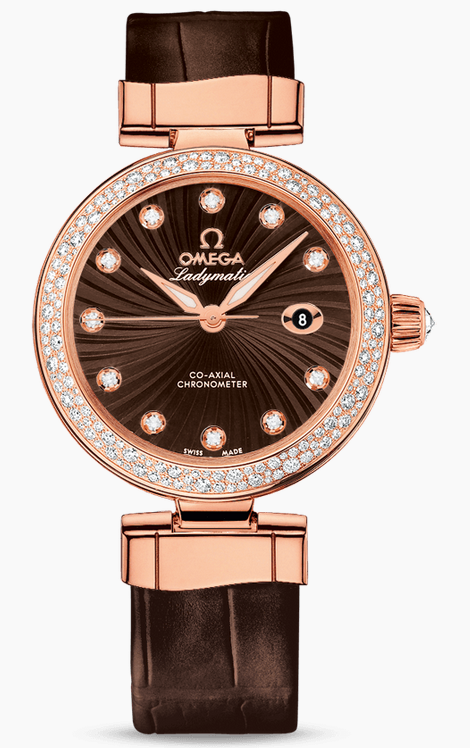 Precious Valentine’s Day’s Presents – Charming Omega Fake Watches With Brown Leather Straps