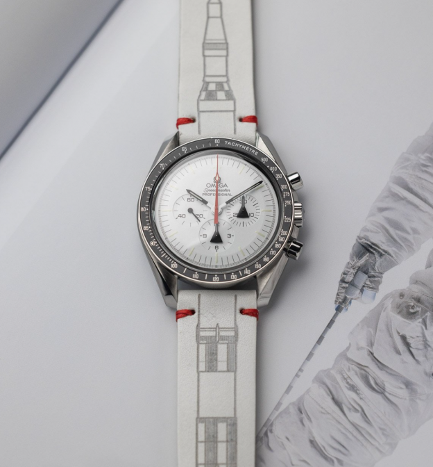 The Ninth Fratello × REM Straps For The luxury super clone Omega Speedmaster: Saturn V
