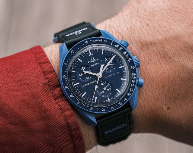 Best 1:1 Super Clone Omega × Swatch Speedmaster MoonSwatch is a true collaborative effort