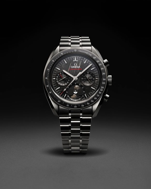 UK AAA Quality Replica Omega Speedmaster Moonphase Meteorite Watches