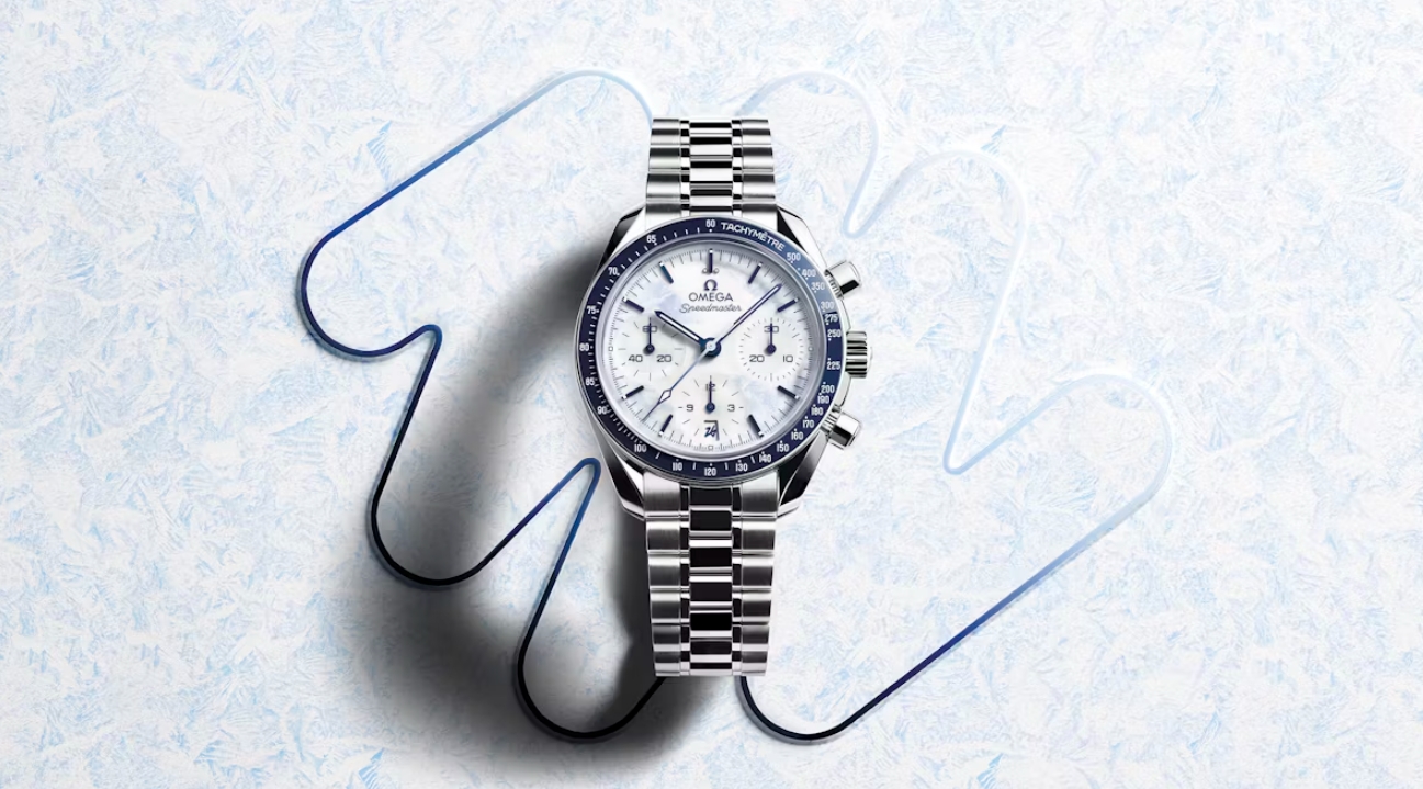 1:1 Replica Omega Watches UK Count Down 100 Days Until The Winter Olympics With The Speedmaster 38mm Milano Cortina 2026